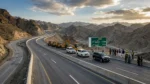 Karachi–Chaman highway rebuild on Pakistan's N-25 with planned four lane upgrade improving road safety and trade connectivity.