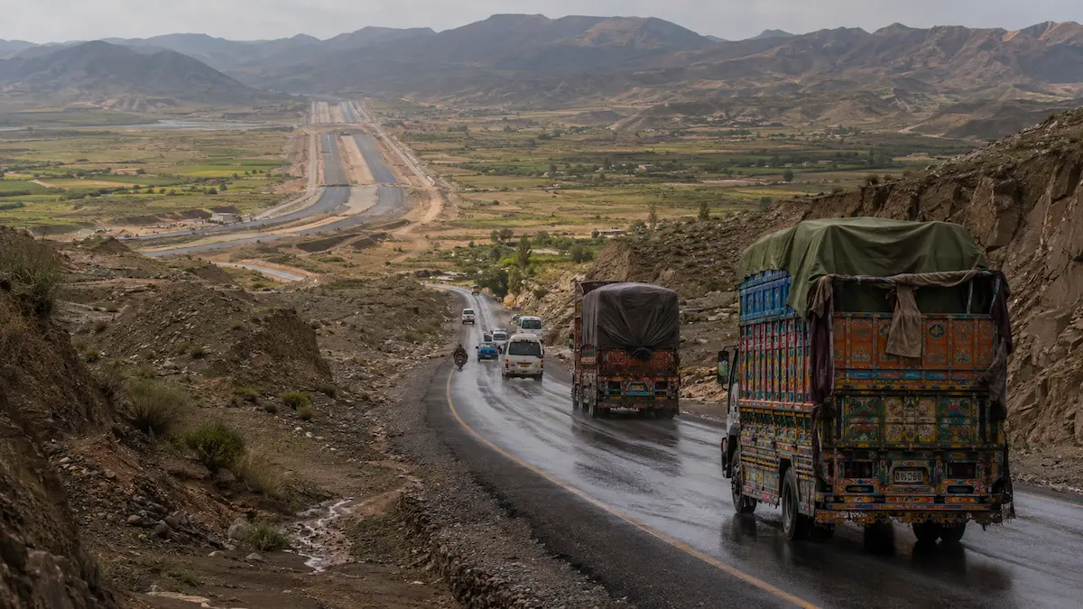 Karachi Chaman N-25 highway rebuild construction