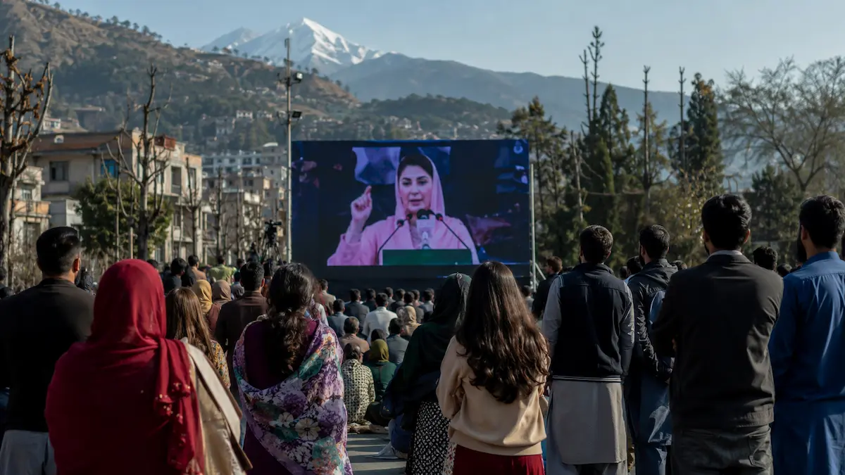 AJK Muzaffarabad election campaign rally 2026