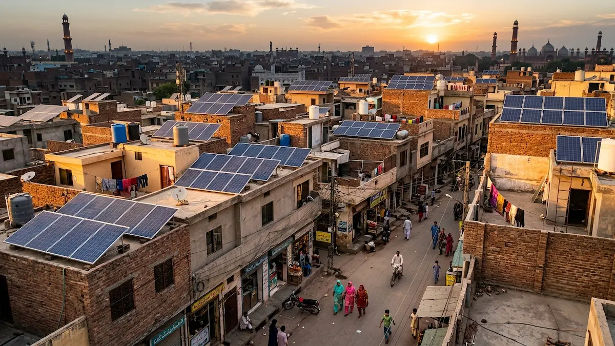 Pakistan solar panel imports rising chart