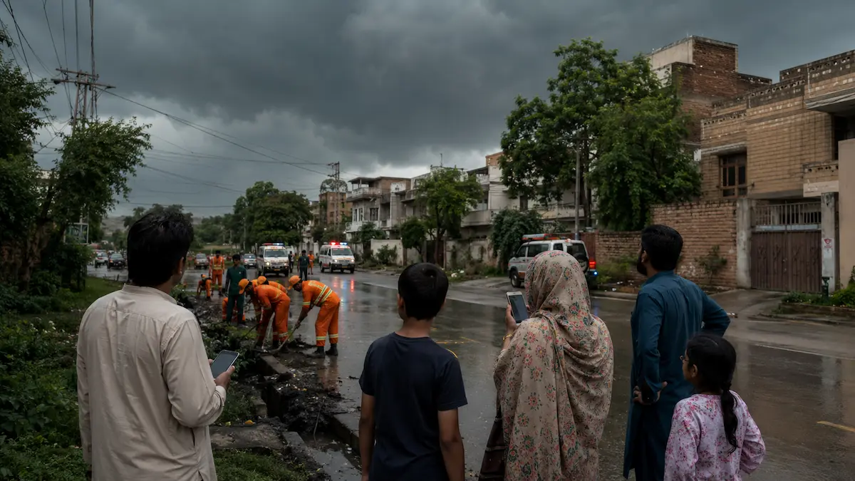 Explained: Punjab Monsoon Alert System Faces Its Biggest Test Punjab monsoon flood alert map showing high risk districts