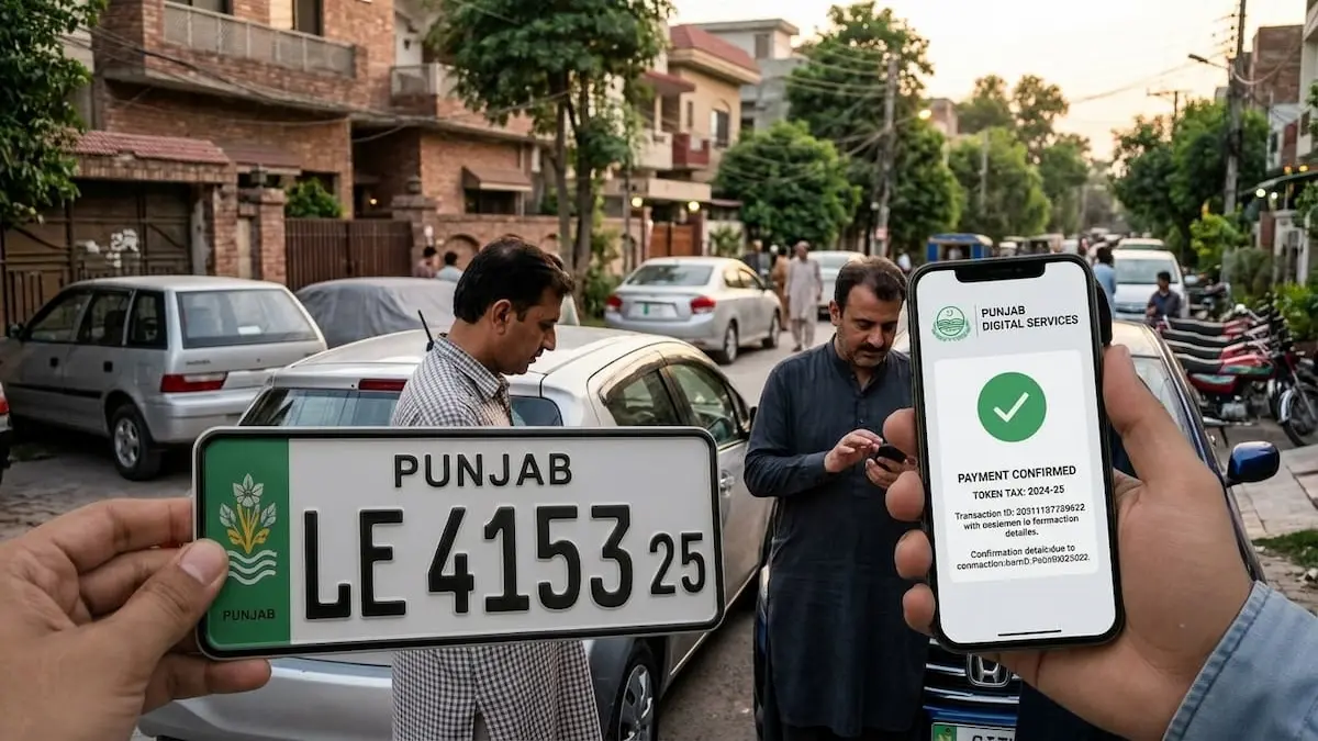 Punjab vehicle owners using e-Pay Punjab to receive a 10% motor vehicle token tax discount before the 31 August 2026 deadline.