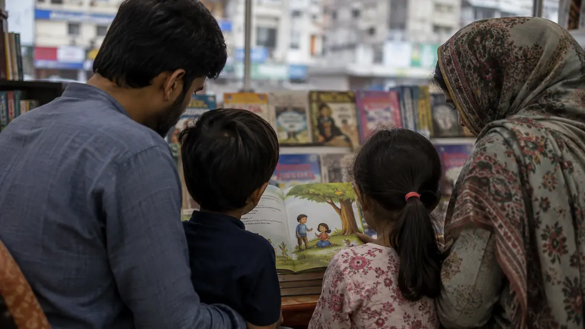 Izyana Umair young author from Karachi Pakistan