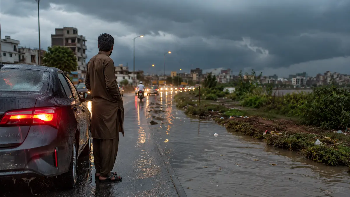 Pakistan Rain Alert: 5 Days of Flood and Landslide Risk Pakistan heavy rain alert raises urban flood and landslide risks