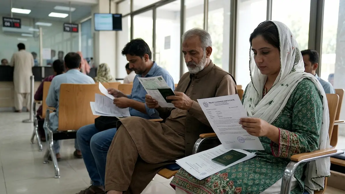 Update: Pakistan Plans Online Police Character Certificates Nationwide ANY DESCRIPTION