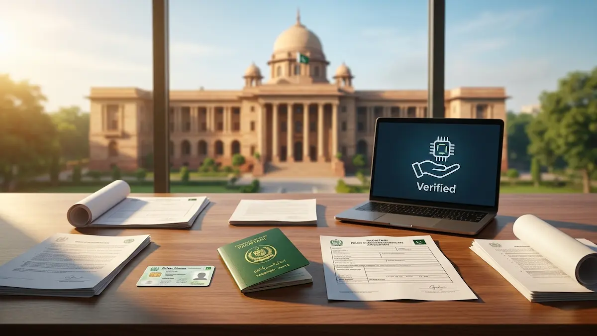 Update: Pakistan Plans Online Police Character Certificates Nationwide Pakistan's planned online police character certificate system and international driving permit reform.