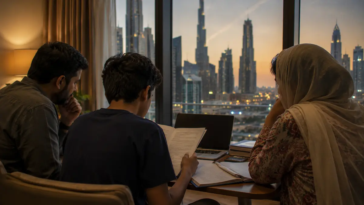 UAE Golden Visa application steps for Pakistani students in the UAE